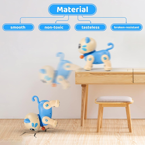 اسباب بازی ربات گربه موزیکال کنترلی آبی Robot Cat Toy for Kids, Remote Control Kitty Toys_اسباب بازی ربات